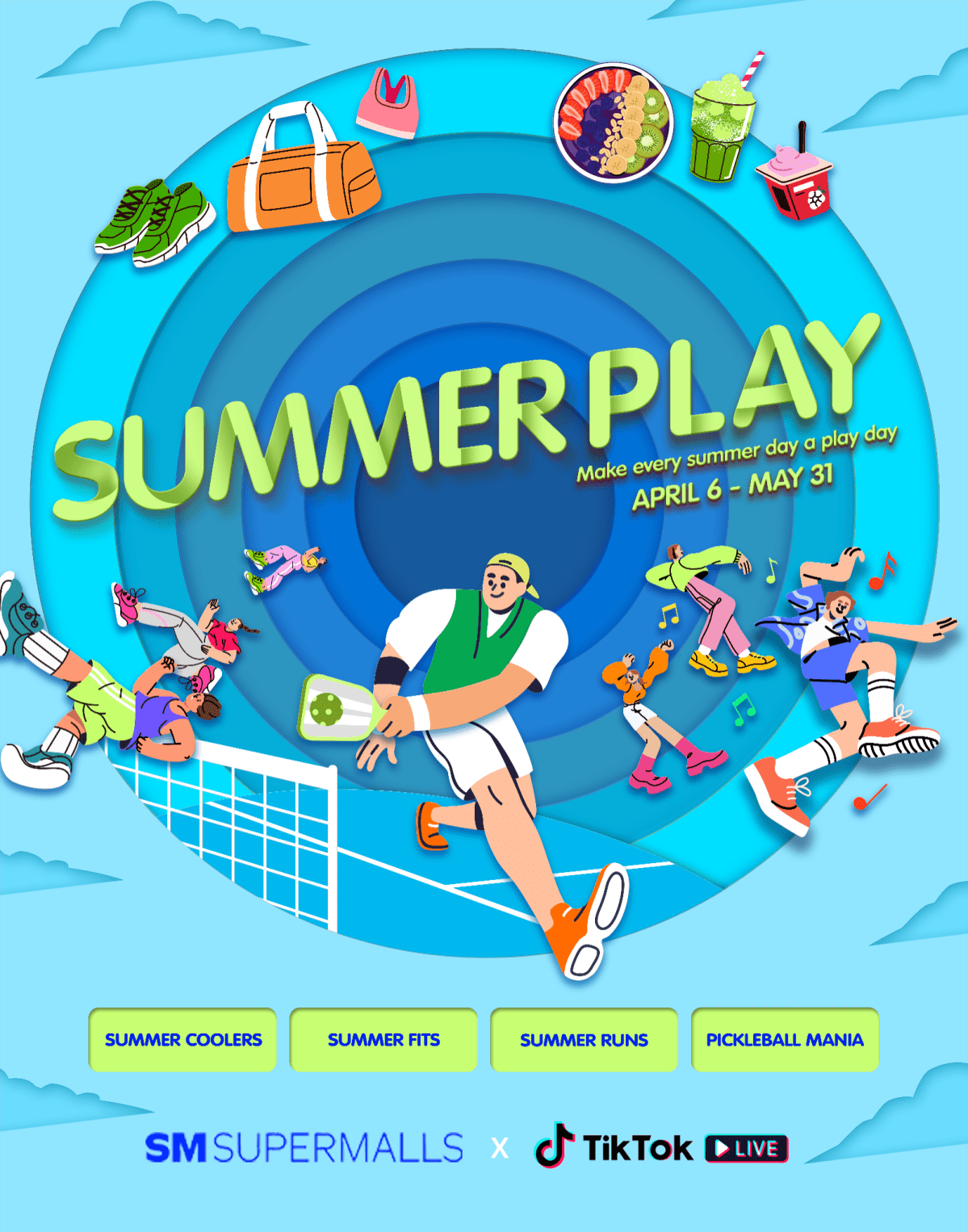 The Ultimate Summer Play with SM Supermalls x Tiktok&nbsp;Live